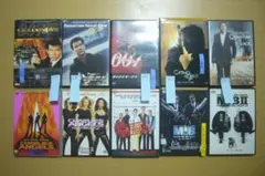 ★007シリーズ ５作品他10作品13枚 DVD セット／ケース無は540円値引