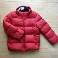 ⭐️大値下⭐️TOMMY HILFIGER 赤 ダウンコート 104