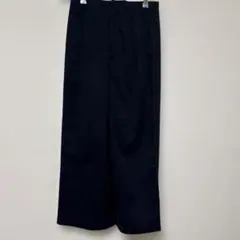 アーバンリサーチ　ネイビー ワイドパンツ レースアップ