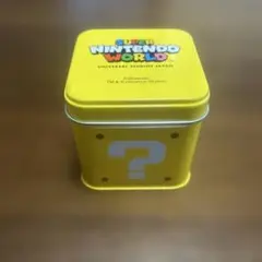 スーパーニンテンドーワールド クエスチョンマーク缶
