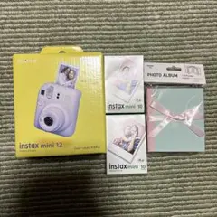 Fujifilm instax mini 12 Lilac Purple セット