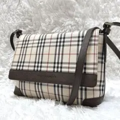 【美品】Burberry ノバチェック柄 ショルダーバッグ　クロスボディ