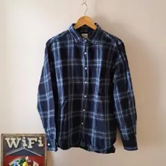 【BACK NUMBER】★バックナンバー　チェック柄ネルシャツ　Lサイズ