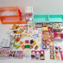 リカちゃん おかいものパーク★食品やさいくだもの陳列ケース小物ガチャ　まとめ売り