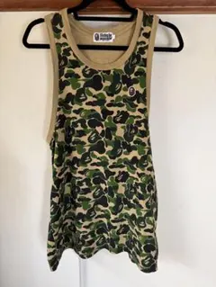 A BATHING APE 迷彩柄 タンクトップ Sサイズ - メルカリ