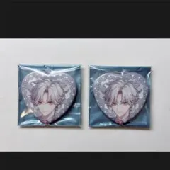 にじさんじ￤ジューンブライド￤ハート型缶バッジ￤葛葉