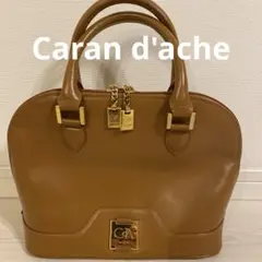 お値下げ❤︎Caran d'ache キャメルハンドバッグ