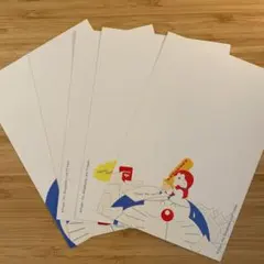 ドラえもん　はがき5枚セット