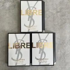 イヴ・サンローラン リブレ オーデパルファム 試供品　3個セット