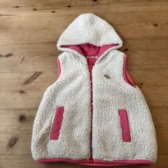 ブランシェス　フード付きベビーベスト90㎝