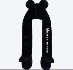 ディズニー　ミッキーマウス　マフラーキャップ　ファンキャップマフラー　ミッキー