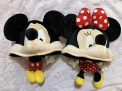 ミッキー・ミニー ファンキャップ 2個セット　ディズニー