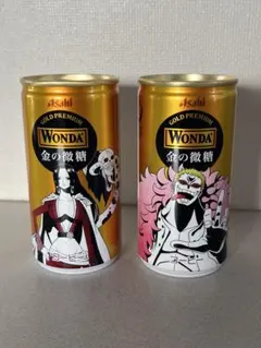 ONE PIECE WONDA 缶コーヒー 空き缶 ドフラミンゴ ハンコック