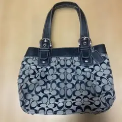 ✨美品✨COACH コーチ トートバッグ シグネチャー キャンバス 肩掛け