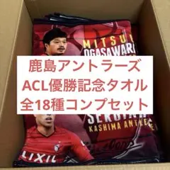 鹿島アントラーズ　ACL優勝記念タオルマフラー　コンプリート　全18種