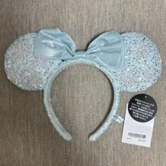 ディズニー　カチューシャ　アナ雪　エルサ　スパンコール