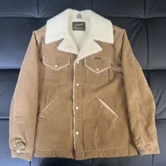 Wrangler ボアランチコート コーデュロイ ブラウン