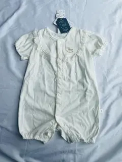 cotori ベビー　セレモニー　ロンパース　白　バースデイ