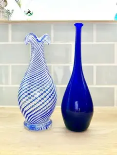 ガラス 花瓶 フラワーベース フリル トルコ PASABAHCA パシャバチェ