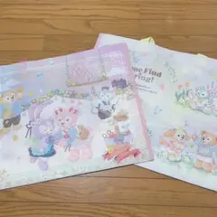 ダッフィー＆フレンズ ショッピングバッグ 2点セット
