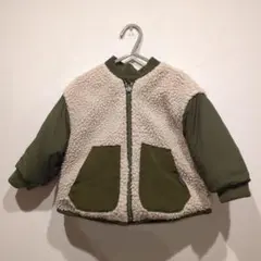 KIDS baby ボアジャケットサイズ80 リバーシブル