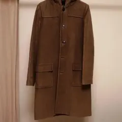 フードありコート茶色　APC　フランスのサムネイル