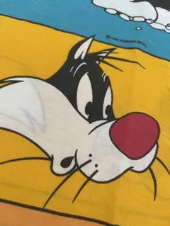 ☆ビンテージシーツ　ワーナー　tweety 生地