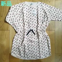 新品未使用　プチバトー　長袖ワンピース 12ans 152 150 キッズ女の子