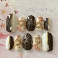 ネイルチップ Q6-2 サイズ変更 オーダー無料