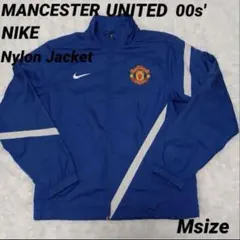 ナイキ×マンチェスターユナイテッド　y2kオーバーサイズナイロンジャケット 2025年最新】nike マンチェスターユナイテッド ナイロン