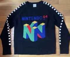4358 ニンテンドー　ニット　黒