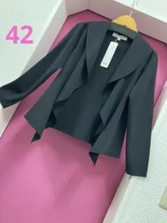 スーパービューティー♡ ♡ ラッフルフリルが可愛いシンプルカーディガン