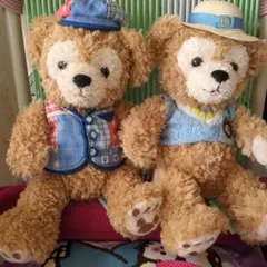 ダッフィー ぬいぐるみ 2体セット