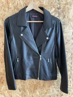 【美品】URBAN RESEARCH ライダースジャケット（黒）M