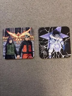NARUTO アートコースター ナルト サスケ セット