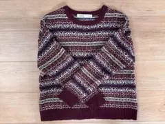 ノルディックセーター ニット