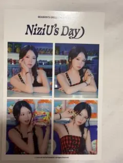 NiziU AYAKA 3点セット サイン入り写真1枚 チェキ2枚 - メルカリ