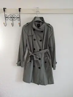 Gap スタンドカラー トレンチコート　オリーブ