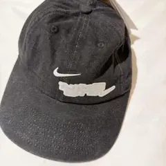 BTS Nike x BTS キャップ 刺繍 帽子 ナイキ ブラック - メルカリ
