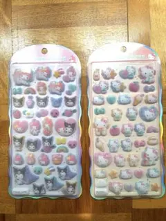 【正規品】コットンパフィーシール2セット