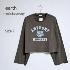 ☆新品未使用☆earth music&ecology ショート丈長袖Tシャツ