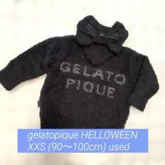 GELATOPIQUEハロウィン猫ジップアップパーカー90〜100cm used