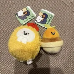 お文具といっしょ ボールチェーン付き エビフライ 観葉植物
