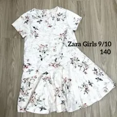 Zara Girls 花柄 半袖 ワンピース 140cmのサムネイル