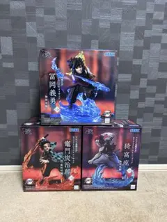 【未開封】鬼滅の刃XrossLink 冨岡義勇/竈門炭治郎/猗窩座 フィギュア