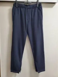 nano universe Damerino ネイビー ジョガーパンツ