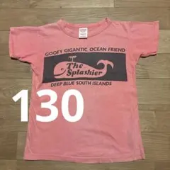 デニムダンガリー　denimdungaree 130 Tシャツ　半袖 くじら