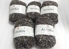 ハマナカ アステリア ASTERIA ブラウン系毛糸 25g