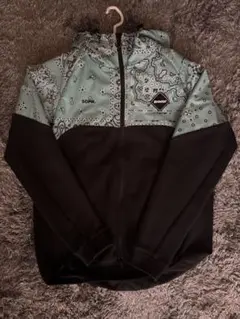 極美品 ブリストル ナイロンジャケット バンダナ ペイズリー L fcrb
