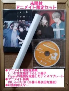 BLCD◆ピンクハートジャム beat 1◆しっけ◆アニメイト限定版◆小冊子